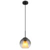 Globo Barry Hanglamp Zwart, 1-licht