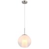 Globo Barry Hanglamp Chroom, Nikkel mat, 1-licht