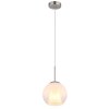 Globo Barry Hanglamp Chroom, Nikkel mat, 1-licht