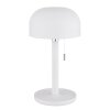 Globo Norman Tafellamp LED Wit, 1-licht