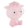 Globo Sheepy Tafellamp LED Roze, Wit, 1-licht