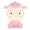 Globo Sheepy Tafellamp LED Roze, Wit, 1-licht