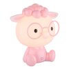 Globo Sheepy Tafellamp LED Roze, Wit, 1-licht