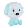 Globo Puppy Tafellamp LED Blauw, Wit, 1-licht