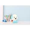 Globo Puppy Tafellamp LED Blauw, Wit, 1-licht