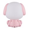 Globo Puppy Tafellamp LED Roze, Wit, 1-licht