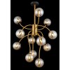 Globo Riha Plafondlamp Goud, Messing, 12-lichts