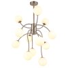 Globo Riha Plafondlamp Wit, 12-lichts