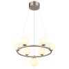 Globo Riha Hanglamp Wit, 7-lichts