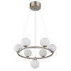 Globo Riha Hanglamp Wit, 7-lichts