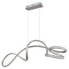 Globo Swirl Hanglamp LED Nikkel mat, 1-licht