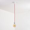 Corda Hanger Red, Wit, 1-licht