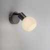 Lichten Direct LOKI Wand- en plafondlamp LED Zwart, 1-licht