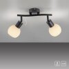 Lichten Direct LOKI Plafondlamp LED Zwart, 2-lichts