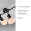 Lichten Direct LOKI Plafondlamp LED Zwart, 3-lichts