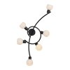 Lichten Direct LOKI Plafondlamp LED Zwart, 6-lichts