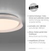 Lichten Direct SATI Plafondlamp LED Wit, 1-licht