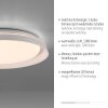 Lichten Direct SATI Plafondlamp LED Wit, 1-licht