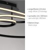 Lichten Direct LUMACA Plafondlamp LED Zwart, 1-licht