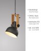 Lichten Direct 2.0 Hanglamp LED Bruin, Zwart, 1-licht