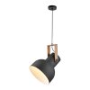 Lichten Direct 2.0 Hanglamp LED Bruin, Zwart, 1-licht