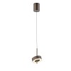 Paul Neuhaus Verlichting Q-Rotate Hanglamp LED Bruin, 1-licht, Afstandsbediening