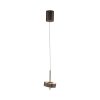 Paul Neuhaus Verlichting Q-Rotate Hanglamp LED Bruin, 1-licht, Afstandsbediening