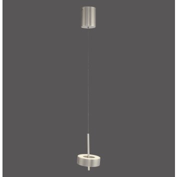 Paul Neuhaus Verlichting Q-Rotate Hanglamp LED Zilver, 1-licht, Afstandsbediening