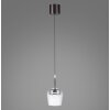 Paul Neuhaus Verlichting Q-Kon Hanglamp LED Bruin, 1-licht, Afstandsbediening