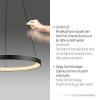 Paul Neuhaus Verlichting Hoop Hanglamp LED Zwart, 1-licht