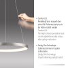 Paul Neuhaus Verlichting Hoop Hanglamp LED Zilver, 1-licht