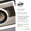 Paul Neuhaus Verlichting Traforo Plafondlamp LED Zwart, 1-licht, Afstandsbediening