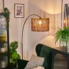 Cando Staande lamp Chroom, Zwart, 1-licht