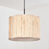 Bongal Hanglamp, Hanglamp Bruin, Natuurlijke kleuren, 1-licht