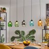 Lavel Hanglamp, Hanglamp LED Blauw, Groen, Duidelijk, Oranje, Rookkleurig, 1-licht