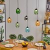 Moyrourkan Hanglamp, Hanglamp, Cluster hanglamp LED Blauw, Groen, Duidelijk, Oranje, Rookkleurig, 1-licht