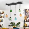 Moyrourkan Hanglamp, Hanglamp, Cluster hanglamp LED Blauw, Groen, Duidelijk, Oranje, Rookkleurig, 1-licht