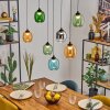 Moyrourkan Hanglamp, Hanglamp, Cluster hanglamp LED Blauw, Groen, Duidelijk, Oranje, Rookkleurig, 1-licht