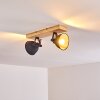 Svanfolk Plafondlamp Hout licht, 2-lichts