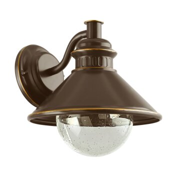 Eglo ALBACETE Muurlamp Bruin, Koperkleurig, 1-licht