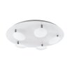 Eglo CERTINO Plafondlamp LED Nikkel mat, Wit, 5-lichts