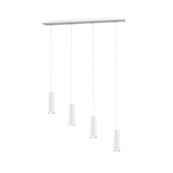 Trio MARLEY Hanglamp Wit, 4-lichts