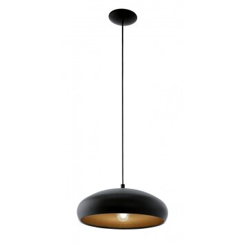 Eglo MOGANO 1 Hanglamp Koperkleurig, Zwart, 1-licht