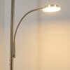 Veteli Uplighter LED Chroom, Nikkel mat, 2-lichts