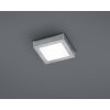 Trio ZEUS Plafondlamp LED Nikkel mat, 1-licht